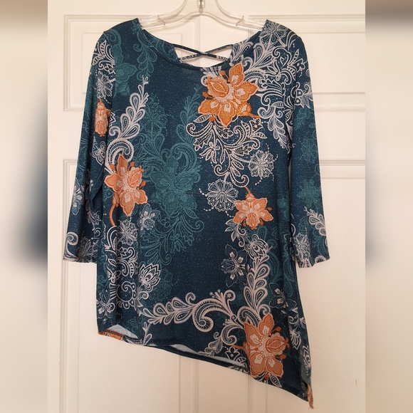 Westport, Medium, Gorgeous Jeweled Embellished Top Womans - Picture 1 of 8